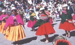 Umzug in Alto La Paz